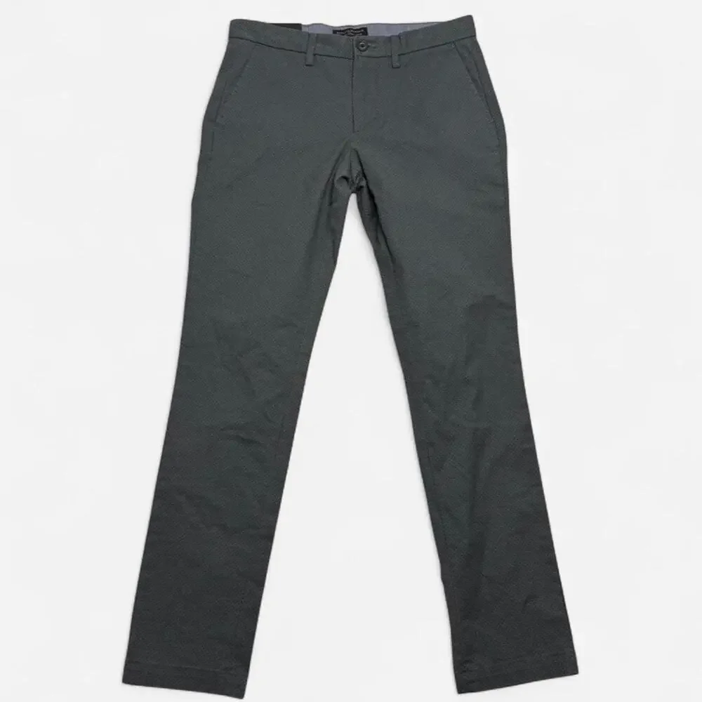 Banana Republic Fulton Skinny Chino Pants Men’s 30x32 Gray NWT Stretch